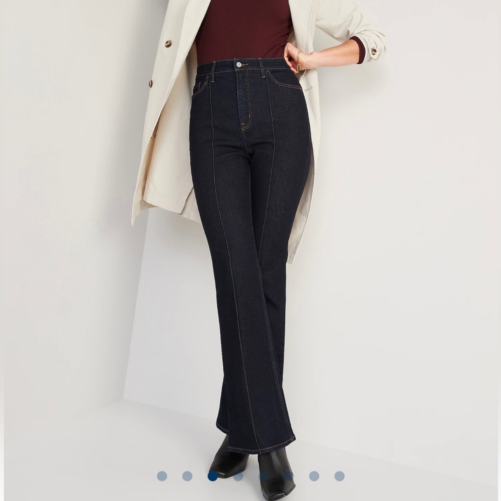 NWT Old Navy Flare Highest High Rise Jeans Size 10